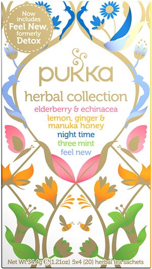 Pukka Herbal Collection tea sampak - Økologiske Tebreve
